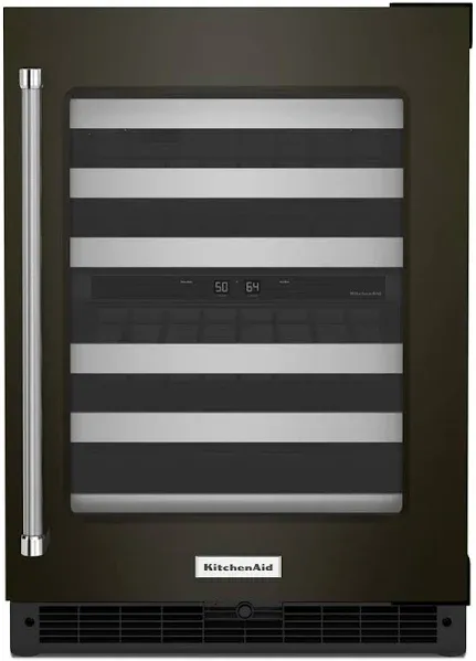 KitchenAid 24" Undercounter Wine Cellar KUWR314KBS