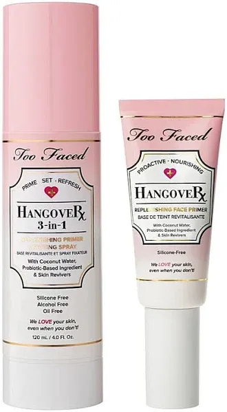 Too Faced Hangover Primer and Setting Spray Set