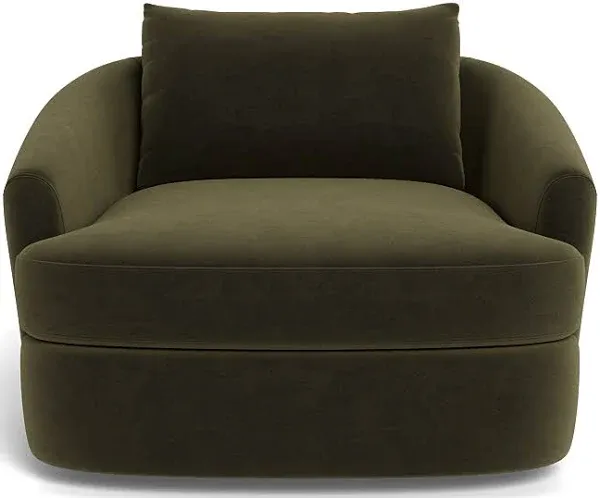 Marshall Custom Oversized Swivel Chair