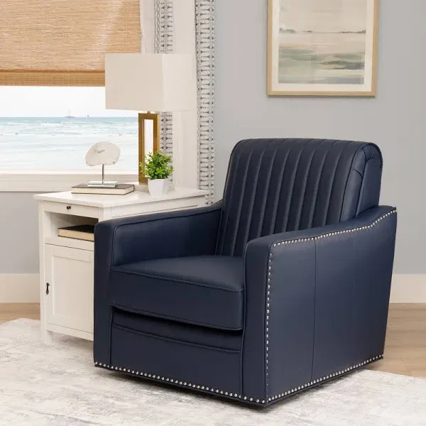 Linon Linea Swivel Accent Chair