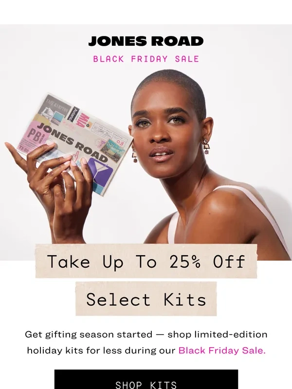 Jones Road - Kits Are Now Up to 25% Off