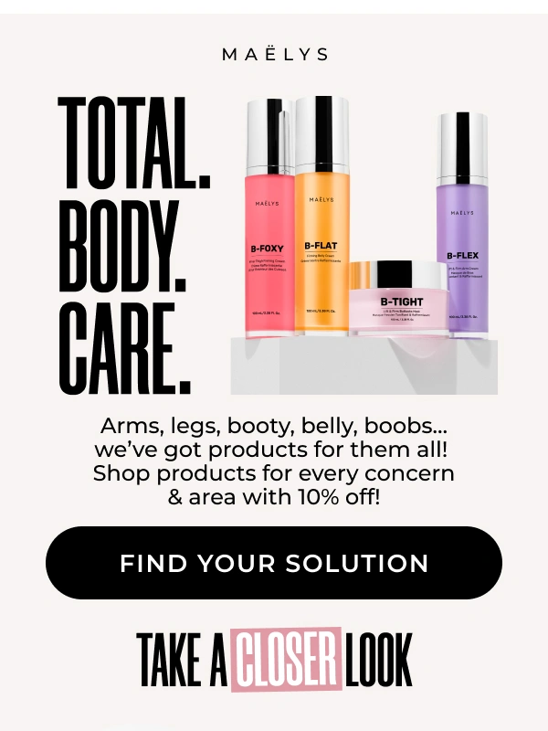 MAELYS - Consider your routine sorted!