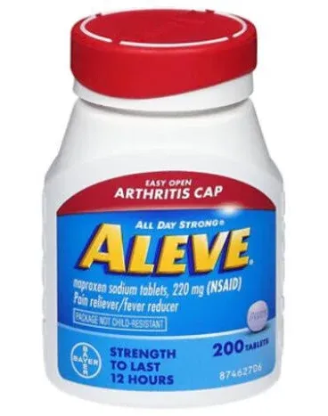 Aleve Easy Open Arthritis Cap Tablets