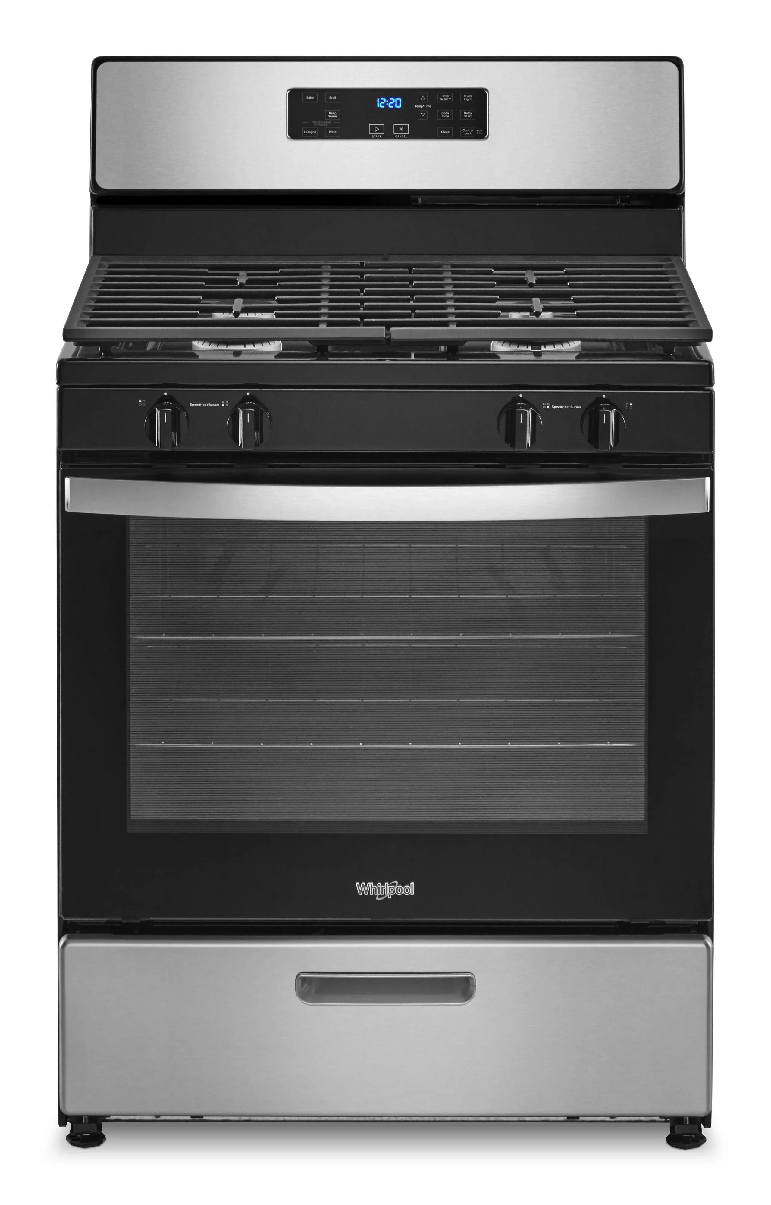 WHIRLPOOL 5.1 Cu. Ft. Freestanding Gas Range with Broiler Drawer WFG320M0M