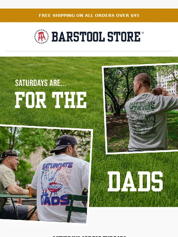 BARSTOOL STORE - Saturdays Are For The Dads
