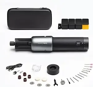 HOTO 4V Cordless 5-Speed Variable Rotary Tool Kit