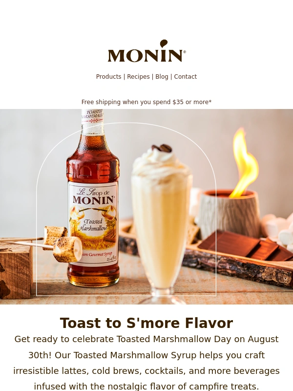Monin - Indulge in Toasted Marshmallow