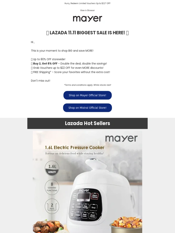 Lazada - Get Ready for the Lazada 11.11 Biggest Sale!