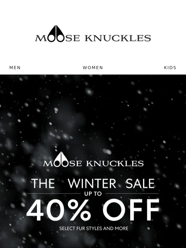 Moose Knuckles - The Winter Sale FINAL HOURS