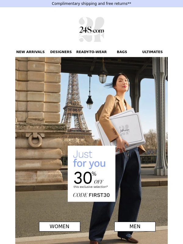 24S - Last Day to Enjoy 30% Off – Don’t Miss Out