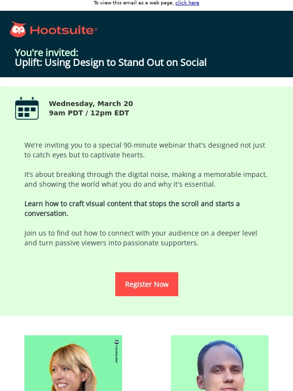 HootSuite - Stop the scroll: Make your nonprofit stand out