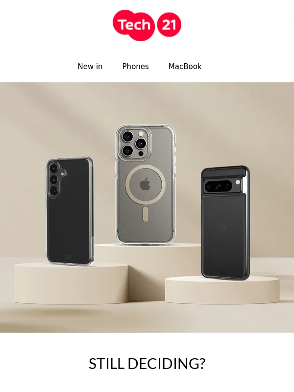 Tech21 - Don't forget you can enjoy 10% off