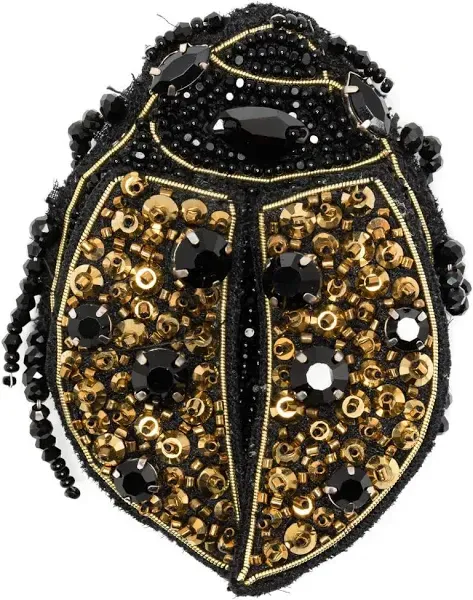Dice Kayek crystal-embellished brooche women