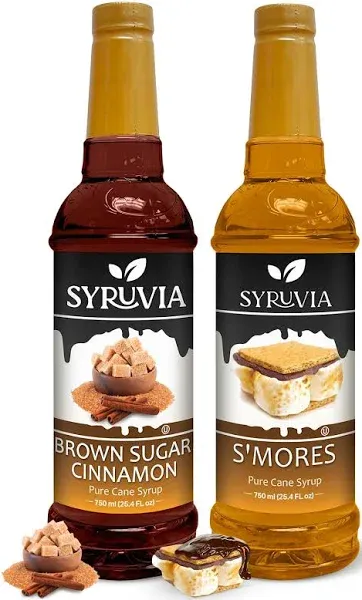 Variety Pack Brown Sugar Cinnamon Smores Syrup