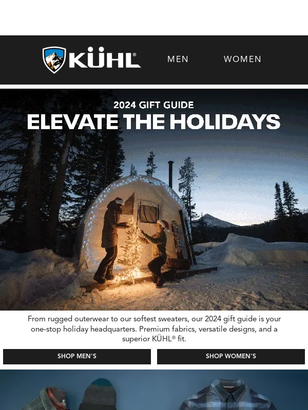 KUHL - Our Holiday Gift Guide is Here!