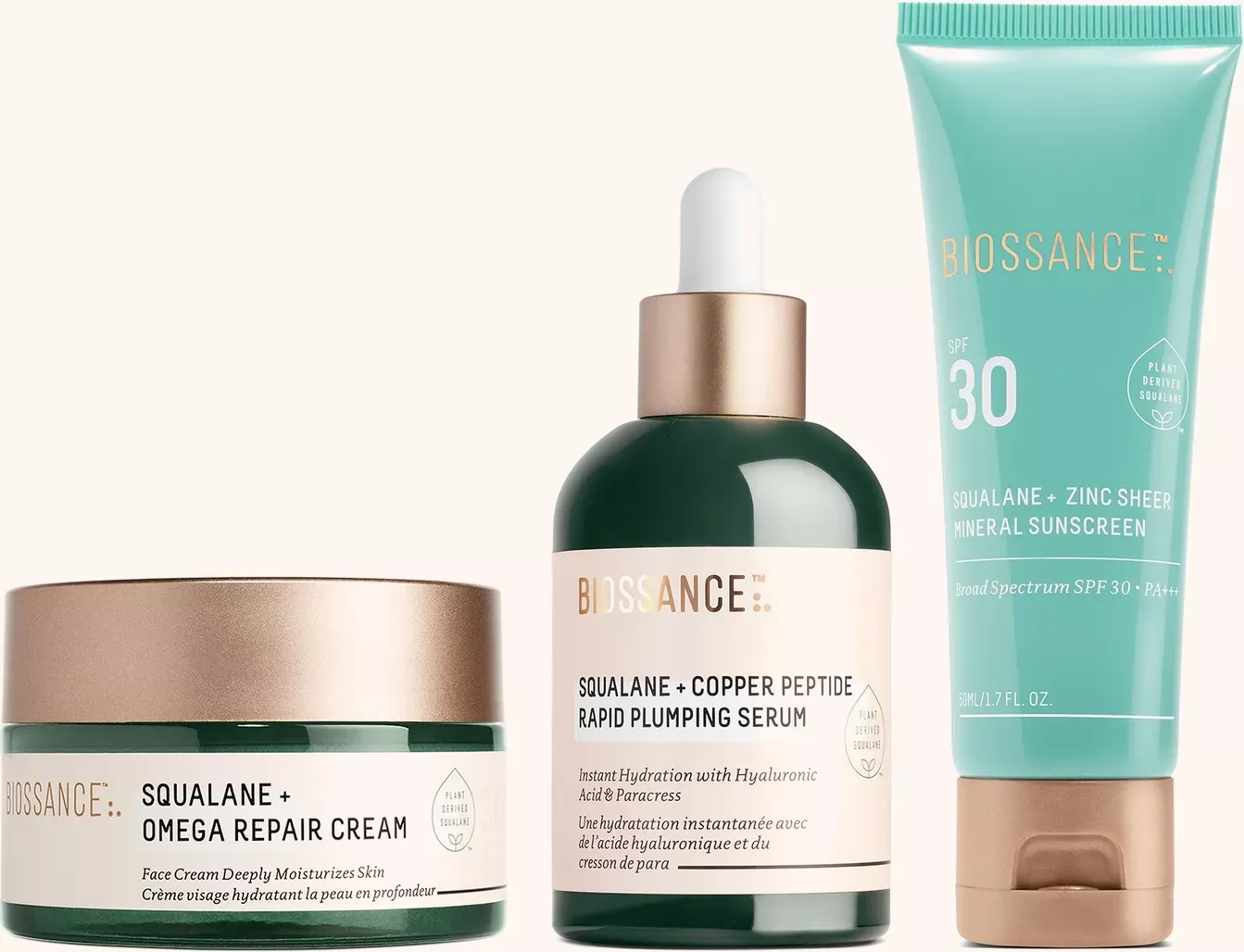 Biossance Max Hydration Trio