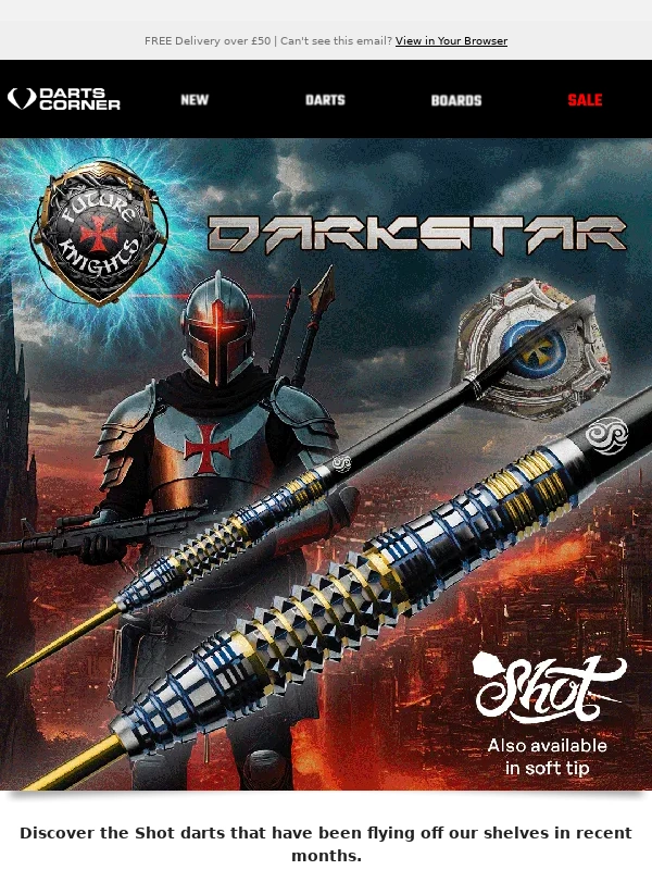 Darts Corner - Shot Best Sellers Inside