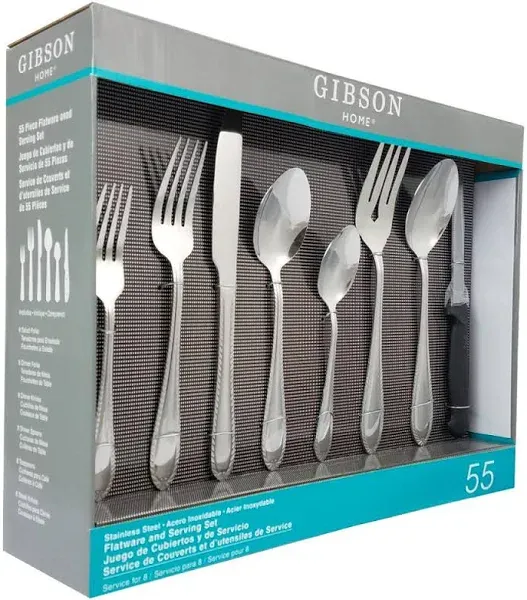 Gibson Wilmington Plus Flatware Set
