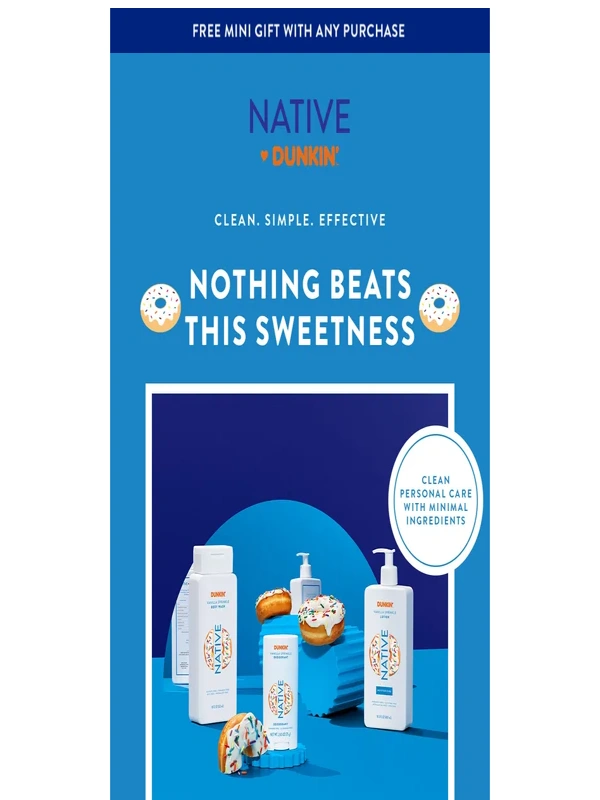 Native Deodorant - New Scent Alert: Vanilla Sprinkle