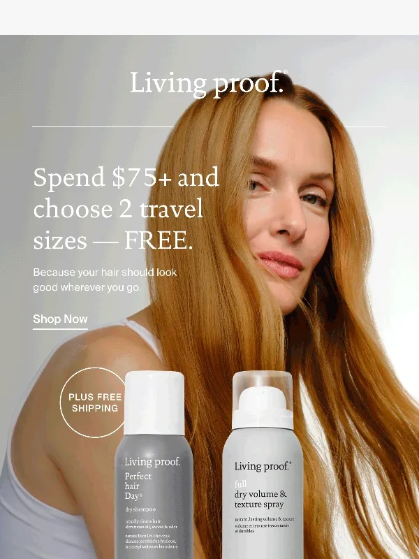 Living Proof - Get jet-set ready with our FREE gift to you