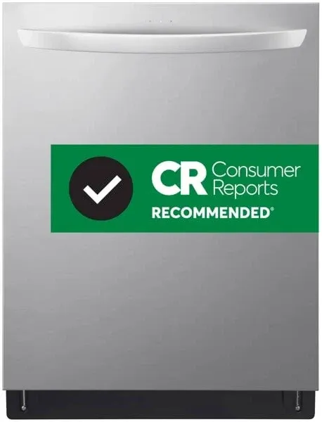 LG 24-Inch QuadWash Top Control Dishwasher