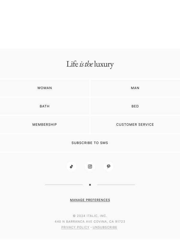 Italic - Home Essentials You’ll Actually Use