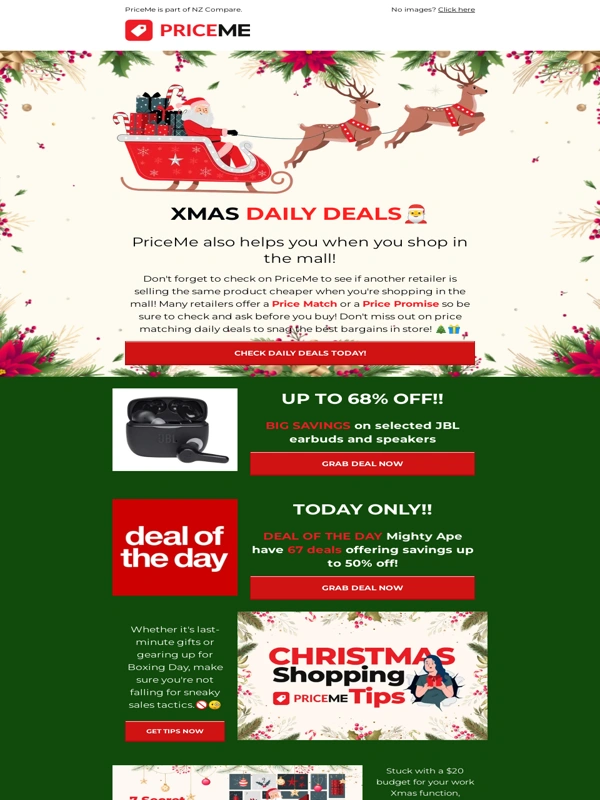 amazon.au - Last Chance Xmas Daily Deals & Pro Shopping Secrets! ??