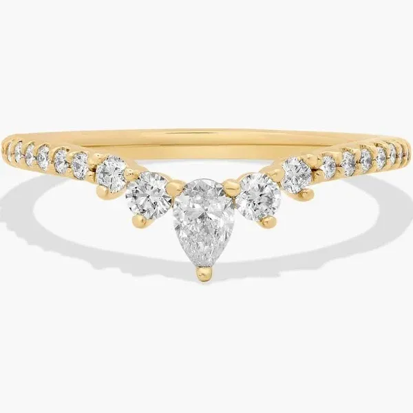 James Allen Curved Grand Tiara Wedding Ring in 1.50mm