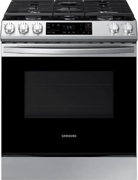 Samsung 6.0 Cu. ft. Slide-In Gas Range NX60T8111SS