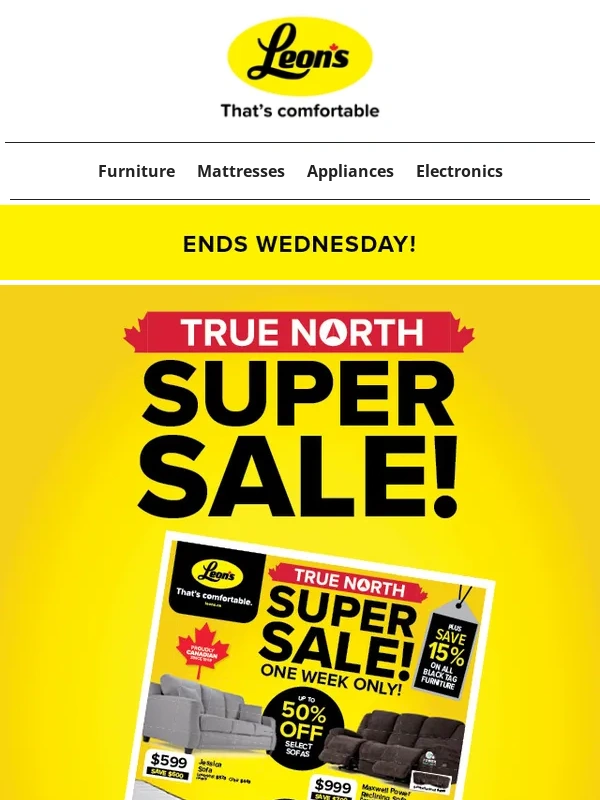 Leon's - Psst..These Deals End WEDNESDAY! ?
