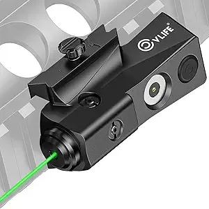 CVLife Green/Red Laser Sight Compatible w/Picatinny Rail
