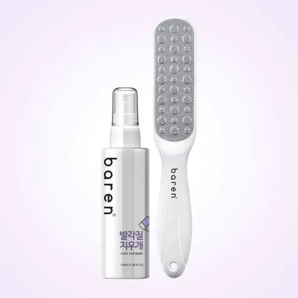 Baren Foot Callus Eraser Home Kit