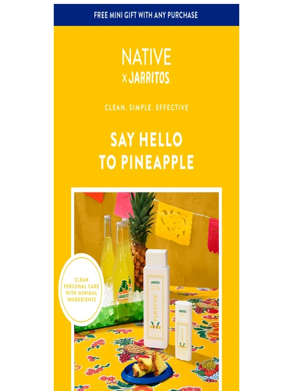 Native Deodorant - ? A tropical burst of Pineapple