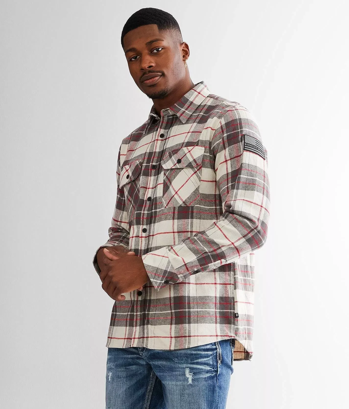 Howitzer Fort Flannel Shirt  - male - Size: Extra Large