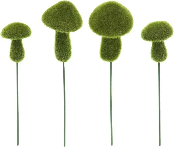 Ashland Decorative Moss Mushrooms 4ct.
