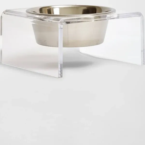 Single Bowl Elevated Feeder with Bowl Hiddin