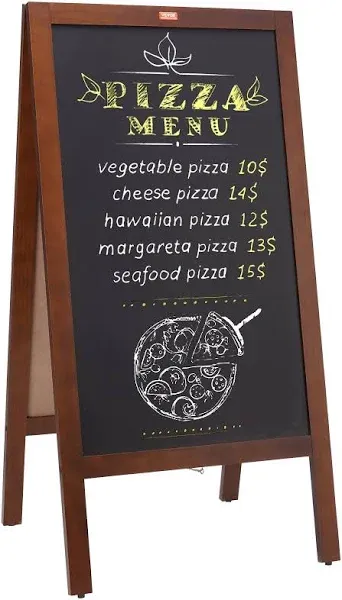 VEVOR Double-Sided Chalkboard Sign