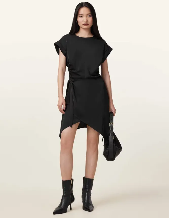 Riko Wrap Mini Dress