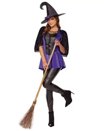 Spencer's Adult Wicked Spell Caster Witch Costume
