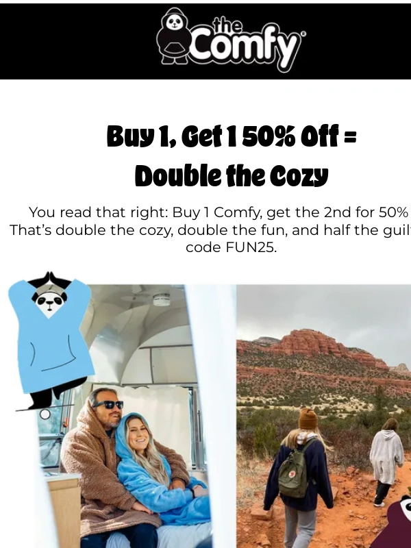 The Comfy - ? BOGO 50% OFF? Yep,You Heard Right