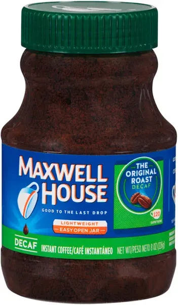 Maxwell House The Original Roast Decaf Instant Coffee