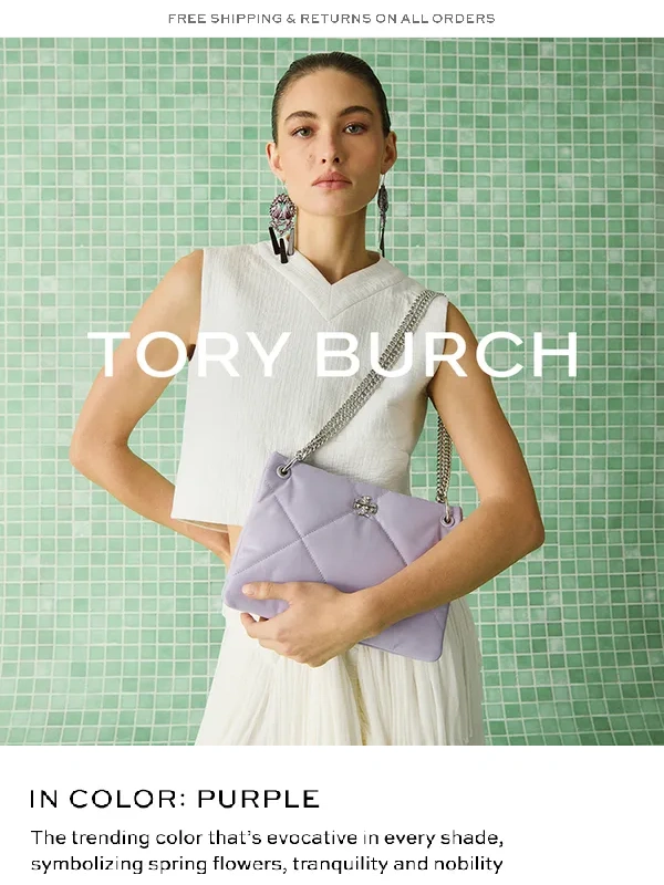 Tory Burch - Spring’s trending palette
