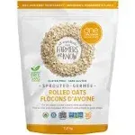 One Degree Organic Foods, Gluten Free Sprouted Rolled Oats, 2.27kg/5 lbs. Imported from Canada, 80 Ounces