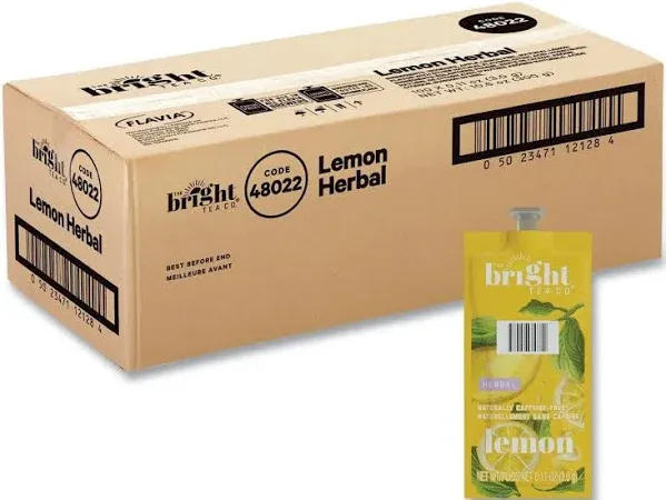 Flavia The Bright Tea Co. Lemon Herbal Tea Freshpack