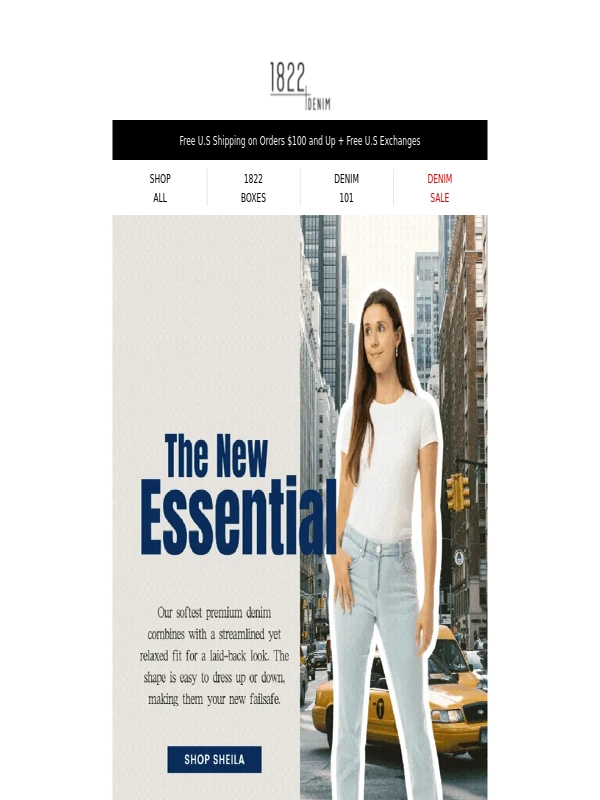 1822 Denim - Last stock: Our best seller Sheila is now $25