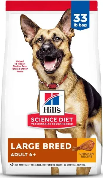 Hill's Science Diet Adult 6+ Large Breed Chicken Meal
