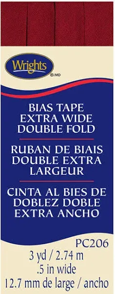 Wrights Double Fold Bias Tape Brick