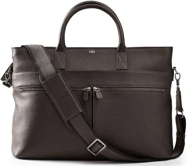 Graham Leather Briefcase Bag