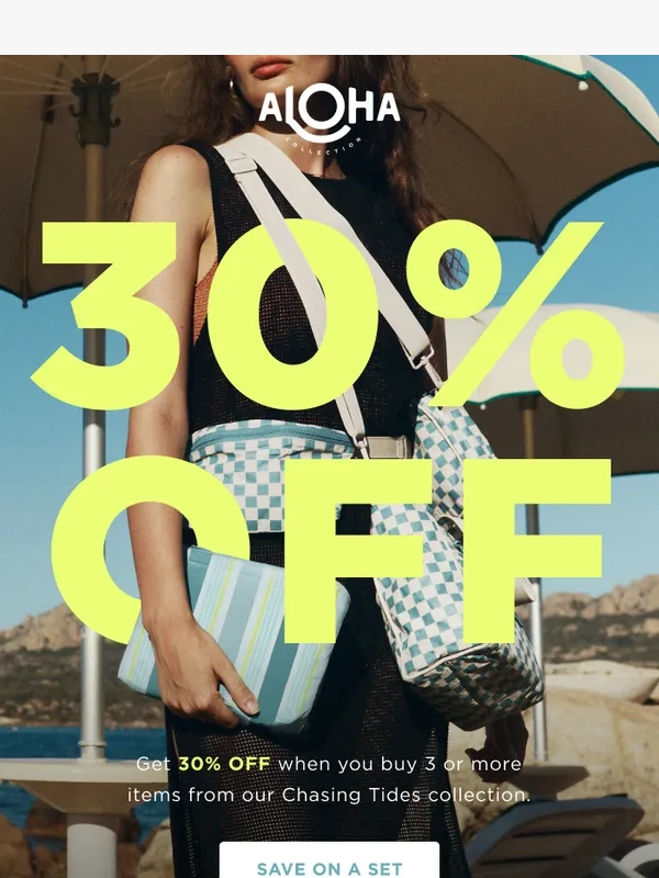 ALOHA Collection - 30% OFF 3 or More?!
