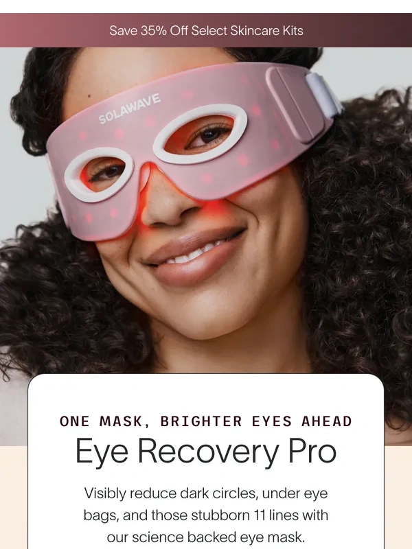 SolaWave - Goodbye dark circles ?